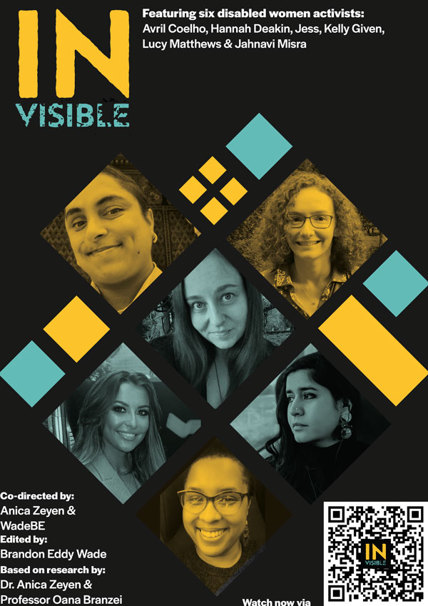 Figure 1. Poster for documentary film Invisible