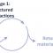 Figure 1 -- Structured interactions and returns of material capital.